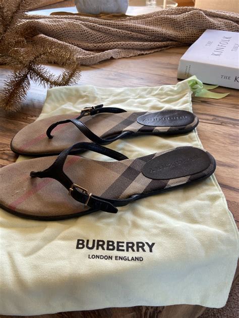 burberry slides women's nordstrom|Burberry women's thongs flip flops.